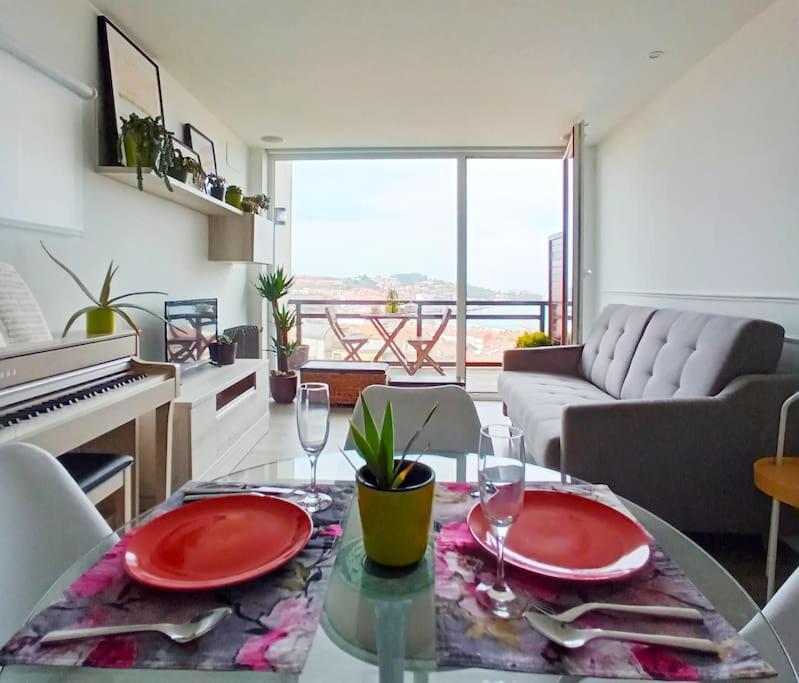Apartamento Terraza Y Piscina Con Vistas Espectaculares Al Mar Parking Cubierto San Vicente De La Barquera Exterior foto